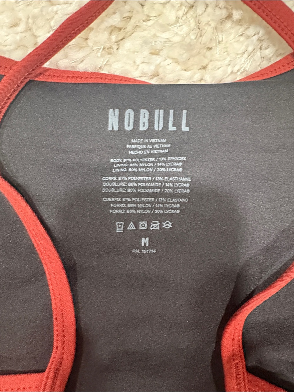NOBULL High-Neck Crisscross Sports Bra - Picture 3 of 3